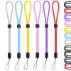 Hand Wrist Strap Lanyard, 6 Pack 9.5inch Adjustable Nylon Wristlet Straps Keychain String for Cell Phone Case Holder, AirPods Pro 2 2022, Camera, Key, GoPro, USB Drive, Ski Glove (Multi-ColorA) view 1