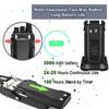 SAMCOM FPCN10A 2 Way Radios Walkie Talkies Rechargeable, 3000mAh Two-Way Radios Long Standby, Group Call VOX Programable UHF Handheld Radio for Commercial Church Warehouse, 2 Packs view 3