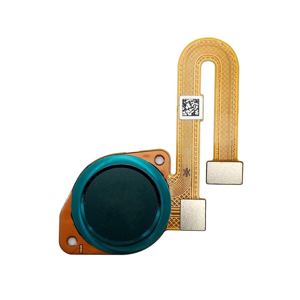 5pcs/lot New Fingerprint Sensor G9 Power Home Button Reader Touch ID Flex Cable for Moto G9 Power Fingerprint Sensor (Green)