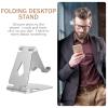 Hemobllo Aluminum Alloy Phone Stand Desktop Holder for All Smartphones Sturdy and Durable Design for Use view 2