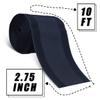2 Pcs Floor Cord Cover for Office Carpet Wire Cover Under Desk Cable Grip Strip Management Hold Cords in Place for Power Cords Audio Cables Coaxial Cable Telephone Line (2.7 Width X 10Length) view 4