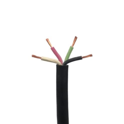 1 Pcs 50' Length 4 Conductor 300V Power Cable, 18 AWG SJOOW Portable Cord | #AA77DL