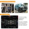 ZWNAV Android 10.0 Android Car Stereo for Hummer H2 2008-2012, Car GPS Navigation Head Unit, HDMI Output, Support Carplay, Android Auto (Black 4+64GB for Hummer H2 2008+) view 2
