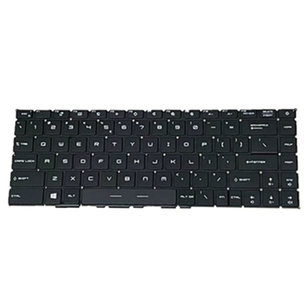 Replacement Laptop Keyboard for MSI for Katana GF66 Black US English Layout
