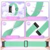 ShuYo 8 Pack Elastic Band Compatible with Fitbit Charge 5, Replacement Wristband Stretch Elastics Nylon Sport Strap for Fitbit Charge 5 Women&Men view 4
