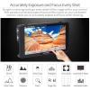 FEELWORLD LUT6 6 Inch Ultra Bright 2600nits HDR/3D LUT Touch Screen DSLR Camera Field Monitor with Waveform VectorScope Histogram 4K HDMI Input Output view 4