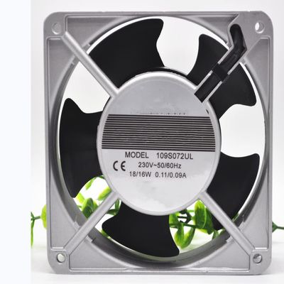 109S072UL 230V 18/16W 0.11/0.09A 12038 Cooling Fan 120x38mm