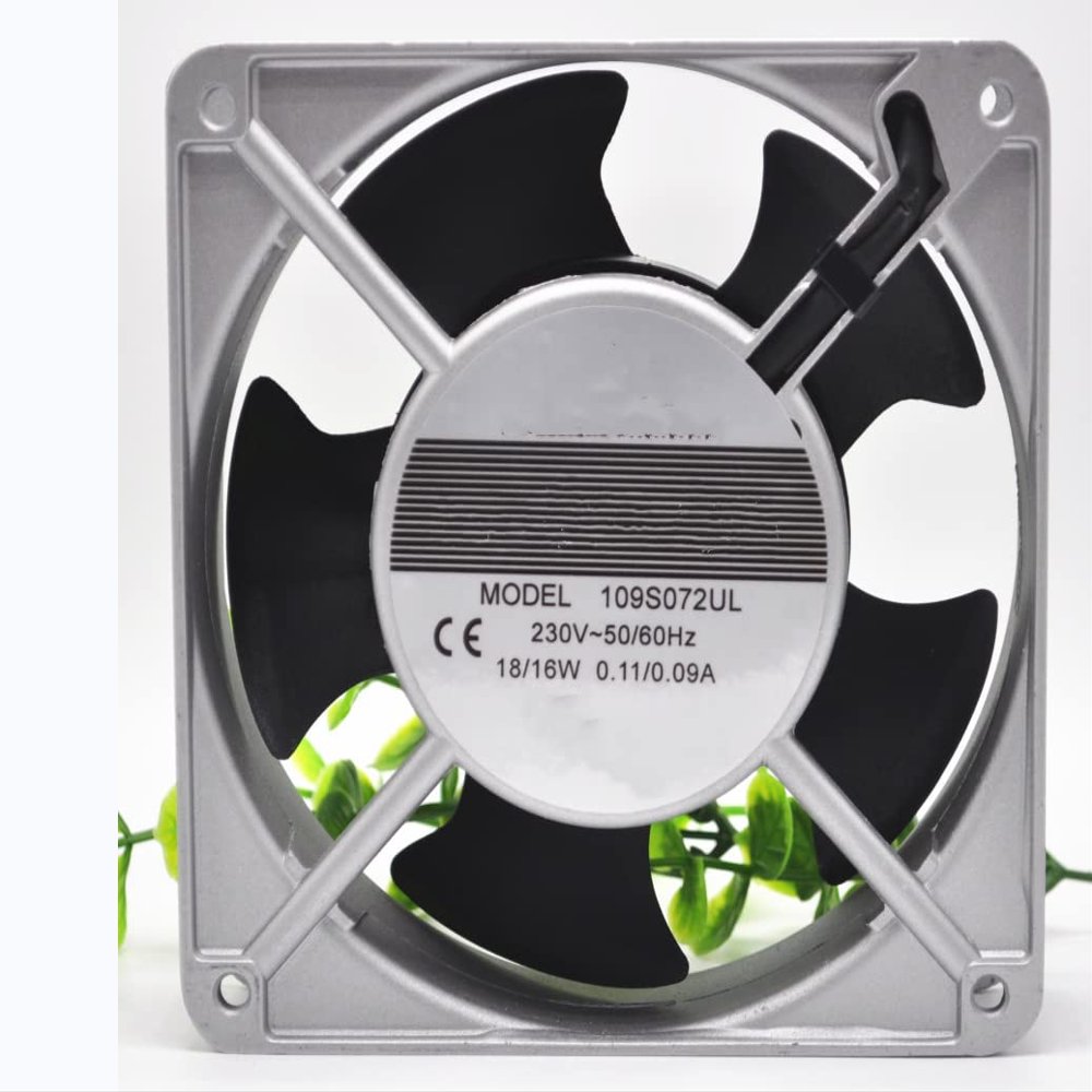 109S072UL 230V 18/16W 0.11/0.09A 12038 Cooling Fan 120x38mm