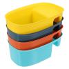 FAVOMOTO 4pcs Drain Sink Storage Basket Creative Vegetable Fruit Washing Colander Dry-wet Separation Efficient Drain Design Kitchen Use Multiple Colors Included view 1