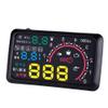 TOTMOX HUD Head up Display Speedometer for Car with OBDII EUOBD,5.5 inch Universal Digital Speedometer,Over Speed Alarm, KMH/MPH, Windshield Projector with Film view 1