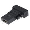 ezqnirk 1pcs 360 Degree Rotating DVI 24+1 to HDTV Adapter HDTV Male to DVI Female Converter 1080P Support for Computer to Display Screen view 4