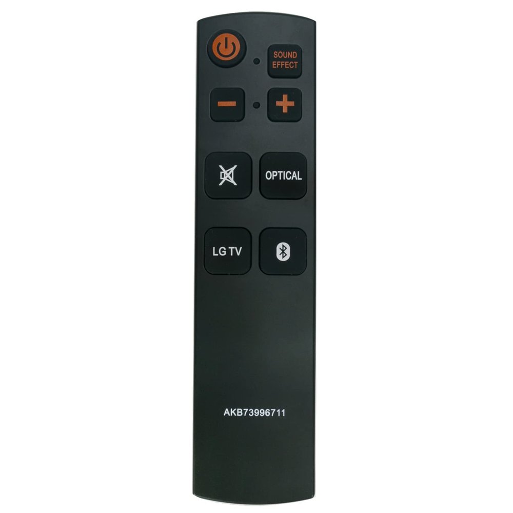 AKB73996711 Replacement Remote Control Commander fit for LG SoundPlate LAP240 LAP340 LAP341 LAP345C LAP347C LAP240-NB Multi-Channel Sound Plate