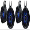 Rockville (4) PT65BR 6.5" Powered Bluetooth LED Tower Speakers Compatible with ATV/UTV/RZR view 1