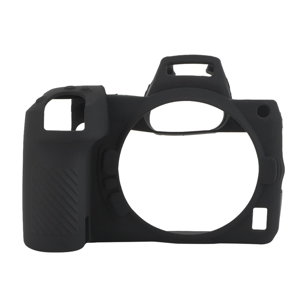 Black Camera Protector Cover, Gel Material Stretchable Washable Silicone Camera Cover for Z7 Z6 Mirrorless Camera
