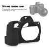 Black Camera Protector Cover, Gel Material Stretchable Washable Silicone Camera Cover for Z7 Z6 Mirrorless Camera view 3