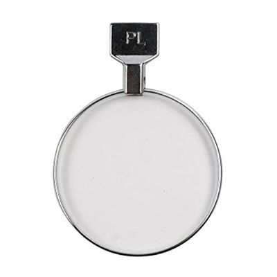 1PC Metal Ring Insert Trial Refraction Lens Auxiliary Lens 36.5mm Large Aperture Black Lens Pinhole Lens (Color : OTL02-Plano Lens)