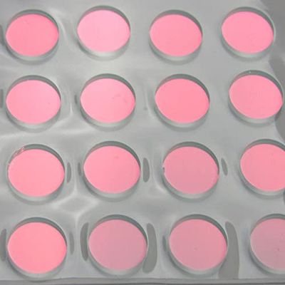 650nm IR Filter 9.5mm Diameter 0.5mm Thickness Cut Off Infared Wavelength