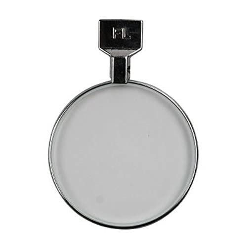 1PC Metal Ring Insert Trial Refraction Lens Auxiliary Lens 36.5mm Large Aperture Black Lens Pinhole Lens (Color : OTL02-Frosted Lens)