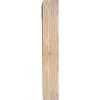 3 1/2"W x 14"D x 22"H Balboa Slat Smooth Bracket, Douglas Fir view 4
