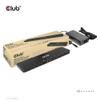 Club 3D CSV-1566 USB Gen1 Type-C Triple Display DP Alt Mode Displaylink Dynamic PD Charging Dock with 120 Watt PS view 2