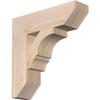 3 1/2"W x 14"D x 14"H Balboa Slat Smooth Bracket, Douglas Fir view 1