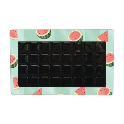 MightySkins Glossy Glitter Skin Compatible with Elgato Stream Deck XL - Watermelon Patch | Protective, Durable High-Gloss Glitter Finish | Easy to Apply and Change Styles | Made in The USA