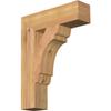 3 1/2"W x 14"D x 18"H Olympic Block Smooth Bracket, Western Red Cedar view 1