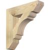 4"W x 18"D x 18"H Olympic Slat Rough Sawn Bracket, Douglas Fir view 1
