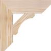 3 1/2"W x 14"D x 14"H Legacy Slat Smooth Bracket, Douglas Fir view 3