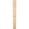 3 1/2"W x 32"D x 38"H Traditional Slat Smooth Bracket, Douglas Fir view 2