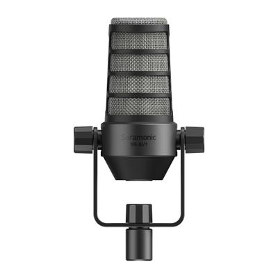 Saramonic SR-BV1 | Large Diaphragm Dynamic Broadcast and Podcast Microphone with XLR Output, Swing Mount and Foam Windscreen