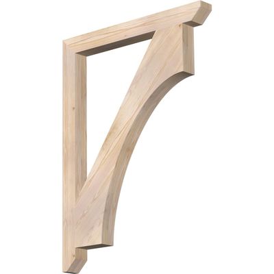 3 1/2"W x 36"D x 48"H Westlake Slat Smooth Bracket, Douglas Fir