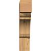 3 1/2"W x 16"D x 16"H Olympic Block Smooth Bracket, Western Red Cedar view 2