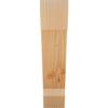 3 1/2"W x 18"D x 18"H Traditional Slat Smooth Bracket, Douglas Fir view 2