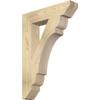 4"W x 20"D x 28"H Olympic Slat Rough Sawn Bracket, Douglas Fir view 1