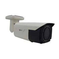 ACTI CORPORATION A46 5MP IR, WDR, SLLS, Outdoor Network Bullet Camera with with f2.7-13.5 varifocal Lens, 5X Zoom Lens, White