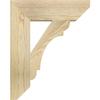 4"W x 16"D x 20"H Olympic Slat Rough Sawn Bracket, Douglas Fir view 3