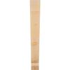 6"W x 48"D x 48"H Traditional Slat Rough Sawn Bracket, Douglas Fir view 2