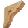 4"W x 16"D x 16"H Merced Slat Rough Sawn Bracket, Douglas Fir view 1
