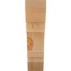 4"W x 16"D x 16"H Merced Slat Rough Sawn Bracket, Douglas Fir view 2