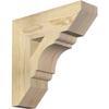 4"W x 14"D x 14"H Olympic Slat Rough Sawn Bracket, Douglas Fir view 1