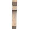 3 1/2"W x 14"D x 22"H Westlake Slat Smooth Bracket, Douglas Fir view 2