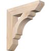 3 1/2"W x 18"D x 18"H Olympic Slat Smooth Bracket, Douglas Fir view 1