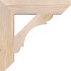 3 1/2"W x 18"D x 18"H Olympic Slat Smooth Bracket, Douglas Fir view 3