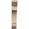 3 1/2"W x 16"D x 20"H Westlake Slat Smooth Bracket, Douglas Fir view 2