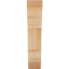 4"W x 16"D x 20"H Merced Slat Rough Sawn Bracket, Douglas Fir view 2