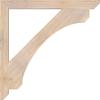 3 1/2"W x 42"D x 42"H Legacy Slat Smooth Bracket, Douglas Fir view 3