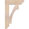 3 1/2"W x 16"D x 24"H Westlake Slat Smooth Bracket, Douglas Fir view 3
