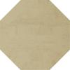 Ekena Millwork GVUROC18X18DHHPR Timberthane Hand Hewn Octagonal Faux Wood Non-Functional, Primed Tan Urethane Gable Vents, 18"W x 18"H, Primed view 4