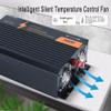2000 Watt 12V-48V to AC 110V-240V Pure Sine Wave Power Inverter,Car Adapter Power Converter with Digital Display Dual AC Outlets and 2.1A USB Charging Ports,for Tablets,24V-1000W view 3